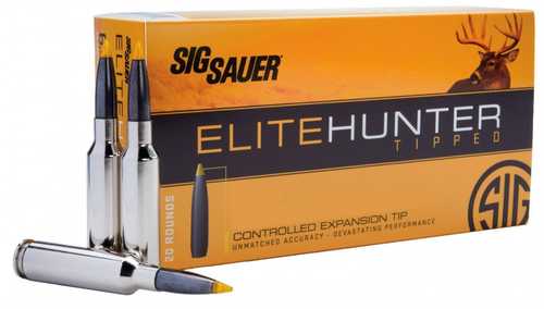 Sig Sauer 30-06 Springfield 165 grain Sig Sauer Elite Hunter Tipped 20 Ammo per box